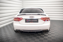 Audi A5 8T Facelift 2011-2016 Bakre Diffuser (Med Dubbla utblås på båda sidorna) Maxton Design